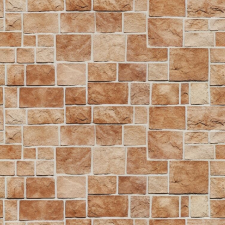  Falikép téglalap alakú barna kő, 350 x 250 cm tapéta, díszléc és más dekoráció