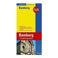 Falk Bamberg térkép Falk 1:15 000 térkép