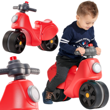 Falk gyermek motor játék Strada piros lábbal hajtható járgány