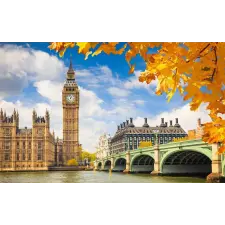  Falmatrica Big Ben őszi, 300 x 250 cm grafika, keretezett kép