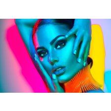  Falmatrica Divat, tarka smink, 200 x 150 cm tapéta, díszléc és más dekoráció