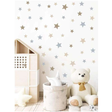 Falmatrica gyerekszobába, BRUP Home Decor - Színes csillagok gyerekszoba dekoráció