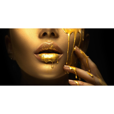  Falmatrica Női portré, smink arany, 200 x 150 cm tapéta, díszléc és más dekoráció