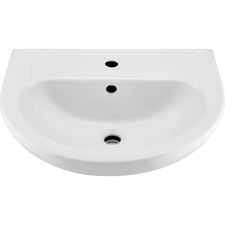  Falra szerelhető mosdókagyló 58 cm x 46 cm x 21 cm Fehér szaniter