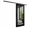 Falra szerelhető tolóajtó HS-45 ADIO 8 fekete 90