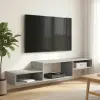 Falsítható TV Szekrény Falra szerelhető Betonszürke