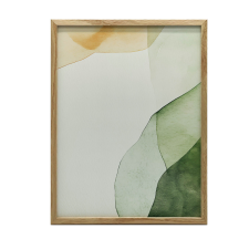 Falująca Harmonia, 70x100 cm, rama aluminiowa czarna, papier matowy 230 gsm grafika, keretezett kép