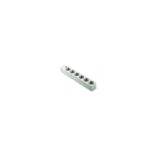 FAMATEL 2508 kapcsolóval fehér 16A-250V hatos földelt szerelhető elosztó kábel és adapter