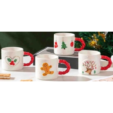  Family bögre ker. 4f. karácsonyi minta 380ml bögrék, csészék