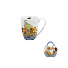  family bögre porcelán 350ml "cats crew" bögrék, csészék