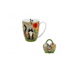  family bögre porcelán 360ml macskás - meadow bögrék, csészék