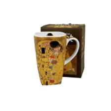  family bögre szögletes porcelán 650ml klimt kiss bögrék, csészék