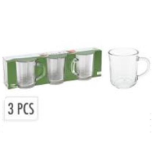  Family bögre üve szett 3DB-OS bögrék, csészék