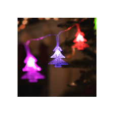 FAMILY CHRISTMAS 58223B LED fényfüzér - fenyőfa - 20 színes LED - 2,3 m - 3 x AA karácsonyfa izzósor