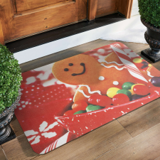 Family Christmas Karácsonyi lábtörlő - mézeskalács - 58 x 38 cm - 58279B lakástextília