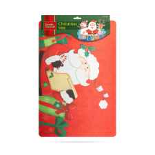 Family Christmas Karácsonyi lábtörlő - mikulás - 58 x 38 cm - 58279D lakástextília