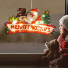 FAMILY CHRISTMAS Led ablakdekor 45 x 24 cm 56530A karácsonyi dekoráció