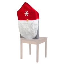 FAMILY CHRISTMAS Székhuzat skandináv manó piros/szürke lakástextília