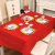 FAMILY CHRISTMAS Tányér- és poháralátét - mikulás - 8 db / csomag