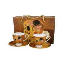  family csésze + alj 2sz. porcelán 220ml klimt kiss classic bögrék, csészék