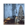 FAMILY DECOR LED-es fényfüggöny, 4,2 méter, 200 LED, hidegfehér (58901B)