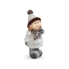 Family Dekor figura - 4,6 x 3,2 x 9 cm karácsonyi dekoráció