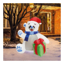 Family Felfújható jegesmedve - 120 cm - IP44 - 6 LED - 100 - 240 V karácsonyi dekoráció
