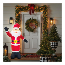 Family Felfújható mikulás - 150 cm - IP44 - 1 LED - hálózati karácsonyi dekoráció