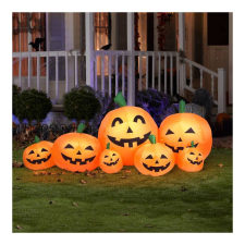 Family Felfújható tök - 230 cm - IP44 - 9 fehér LED - 100 - 240V dekoráció