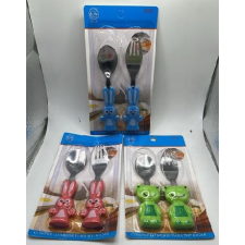 Family gyerek evőeszköz szett 2db-os 14-15cm 3f. konyhai eszköz