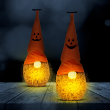 Family Halloween-i LED-es manó - poliészter - 20 cm - 2 féle dekoráció