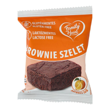 FAMILY HEART BROWNIE SZELET NARANCSOS reform élelmiszer