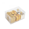 Family Karácsonyfadísz szett - arany ajándék - 4,5 cm - 6 db / szett