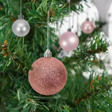 Family Karácsonyfadísz szett - gömbdísz - 3 - 6 cm - 16 db / szett karácsonyfadísz