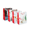 Family Karácsonyi ajándéktasak - papír - 265 x 127 x 330 mm - 4 féle / csomag - 12 db / csomag