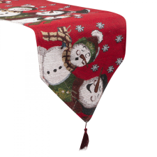 Family Karácsonyi asztalterítő futó - 175 x 35 cm (58535C) karácsonyi textilia