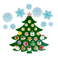 Family Karácsonyi öntapadós falmatrica - adventi kalendárium (58635A) karácsonyi dekoráció
