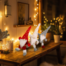 Family Karácsonyi skandináv manó - 26 x 8 x 48 cm - 3 féle karácsonyi dekoráció