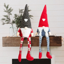 Family Karácsonyi skandináv manó lábakkal, 2 féle színben rendelhető, 50 cm magas, 58051K karácsonyi dekoráció
