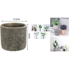  Family kaspó műa. sötét színű 12,5x14cm kerti tárolás