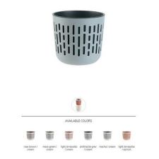  Family kaspó műa. több féle szín 12x11cm kerti tárolás