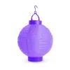 Family LED-es lampion - 1 LED - lila - 2 x AAA