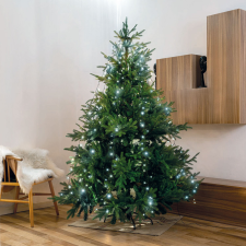 Family LED karácsonyfa fényfüzér - 1,9 m - 120 LED, hidegfehér - IP44 (58931) karácsonyfa izzósor