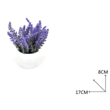  Family művirág cserepes levendula 8x17cm kerti tárolás