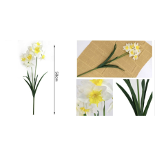  Family művirág nárcisz csokor 35cm több féle szín kerti tárolás