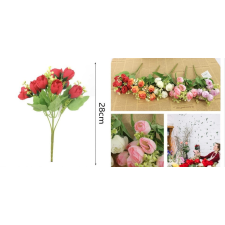  Family művirág szálas krizantém 73cm 6f. szín kerti tárolás