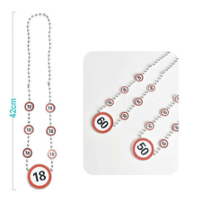  Family nyaklánc "18" 42cm party kellék