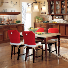 Family Székdekor - mikulássapka - 50 x 60 cm karácsonyi dekoráció