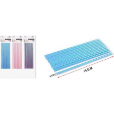  Family szívószál papír 3 féle szín 5mmX19,5cm party kellék