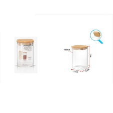  Family üveg tároló bambusz fedőve 1000ml papírárú, csomagoló és tárolóeszköz